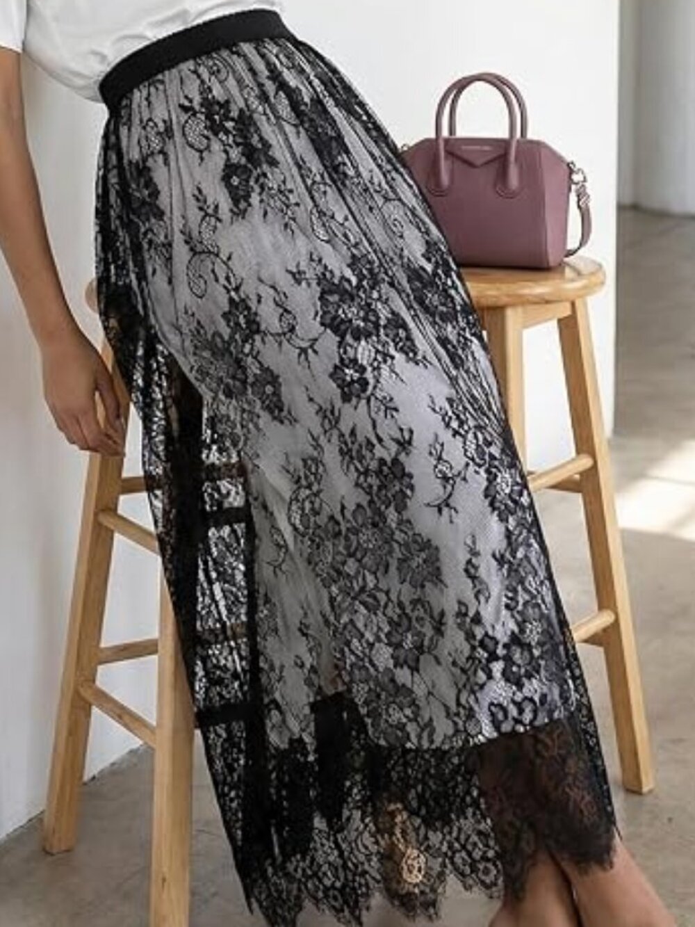 Ladies Long Tulle Skirt
